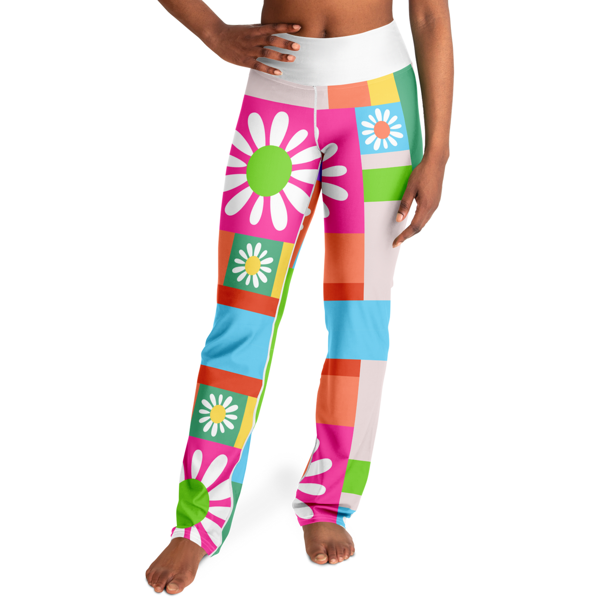 Hip Daisy Flare Leggings