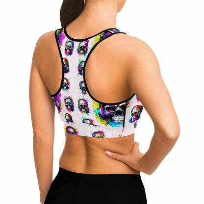 Music Is Dead Sports Bra