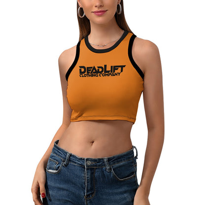Fall Colors Cropped Slim Racerback