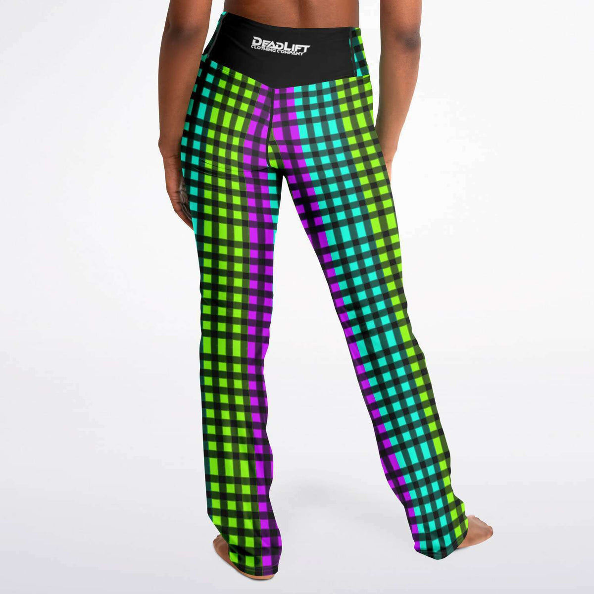 HV Plaid Flare Leggings