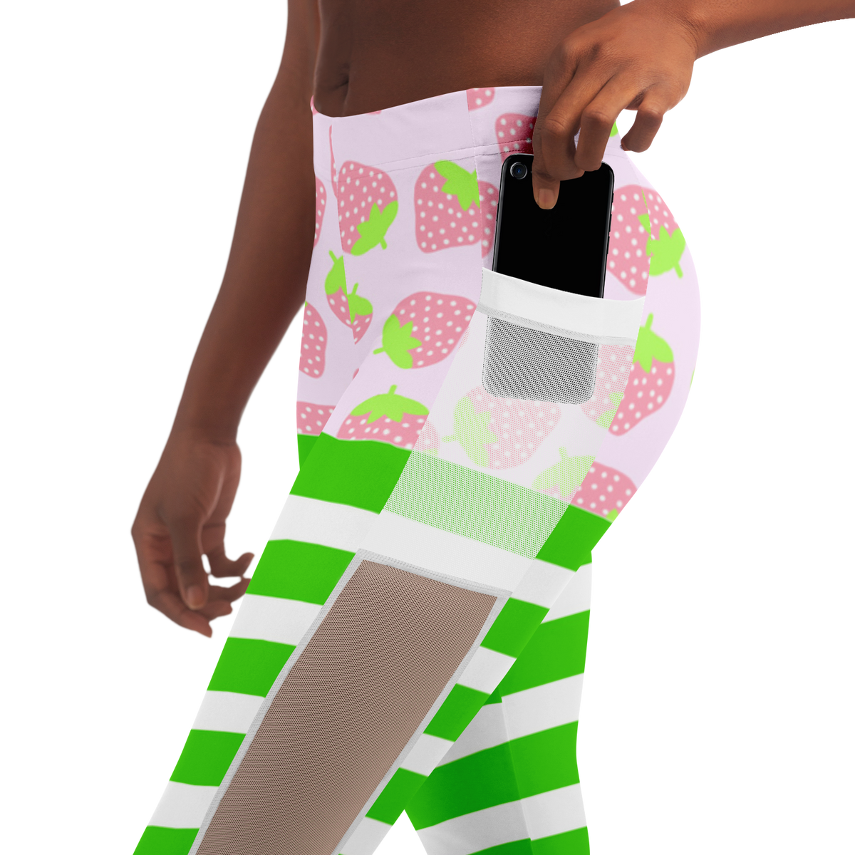 Strawberry Shortcake Mesh Pocket Legging