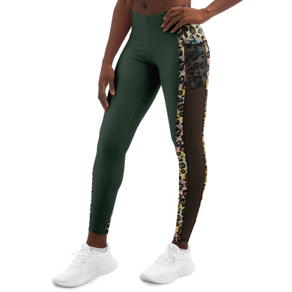 Primal Sketch Alternate Mesh Pocket Legging