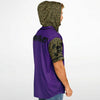 Gangster Glam Hooded Baseball Jersey
