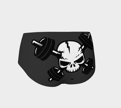 Bangers Charcoal Mini Shorts
