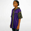 Gangster Glam Hooded Baseball Jersey