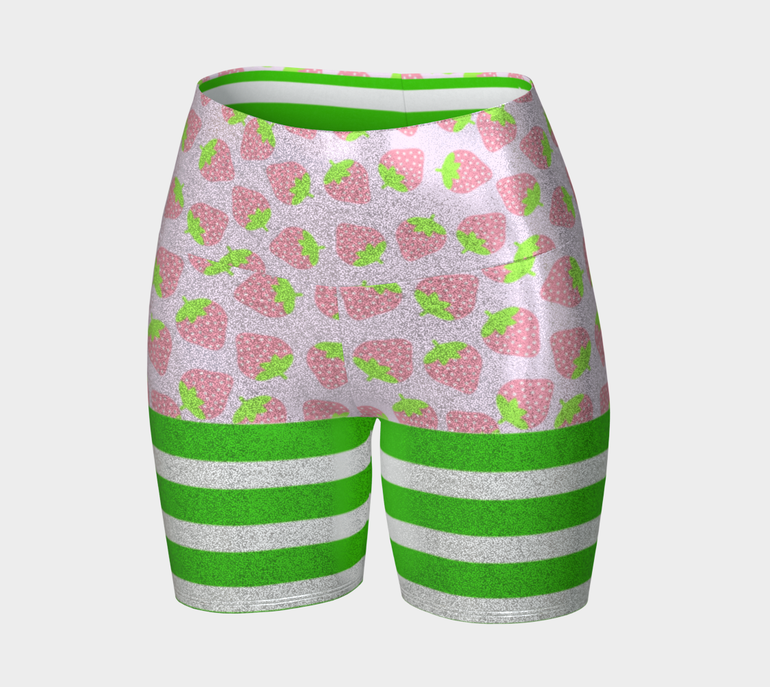 Strawberry Shortcake Glitter Yoga Short