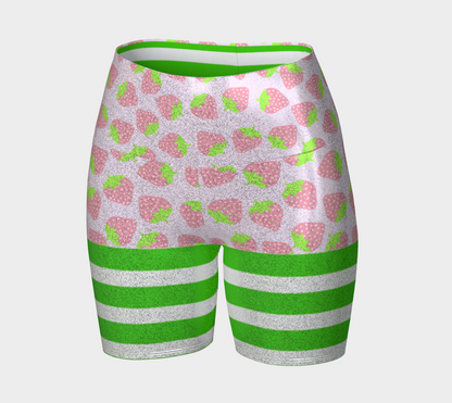 Strawberry Shortcake Glitter Yoga Short