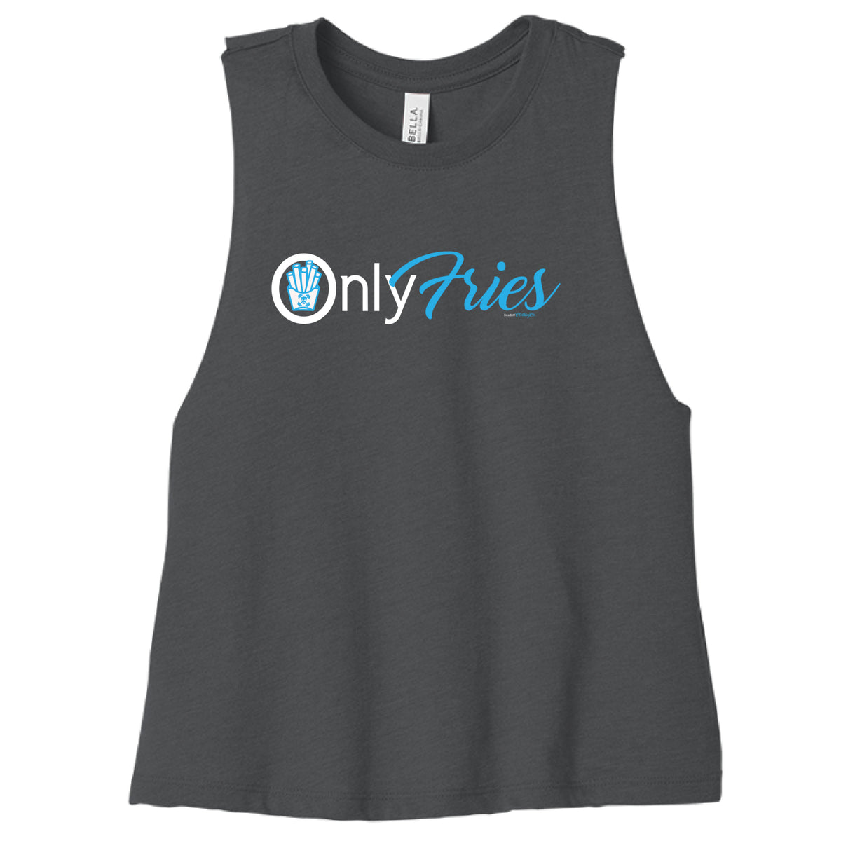 DARK GRY HEATHER - FRONT