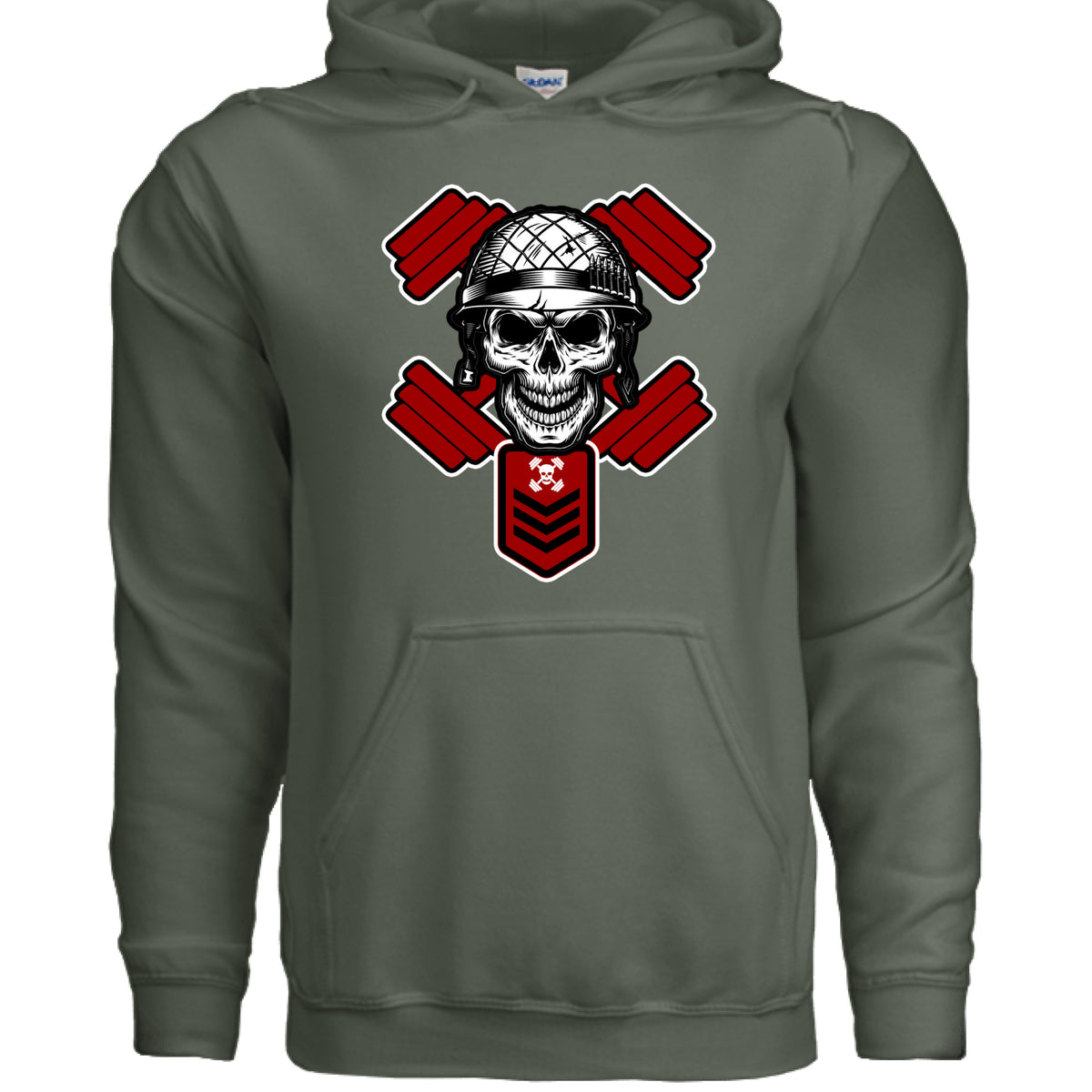 MILITARY GREEN - FRONT
