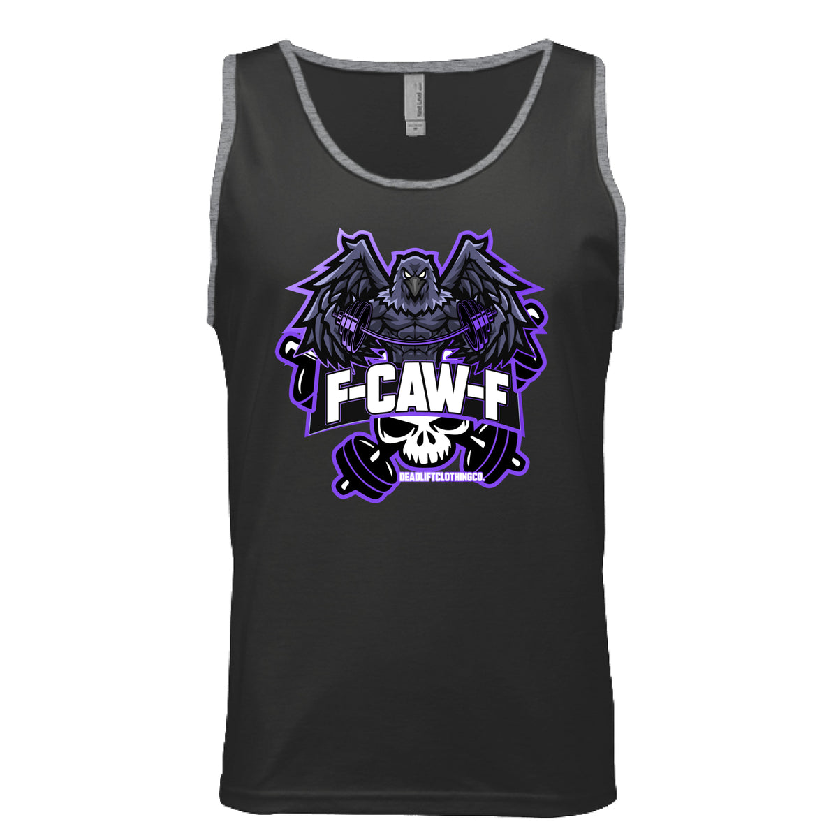 Black/ Heather Grey - FRONT