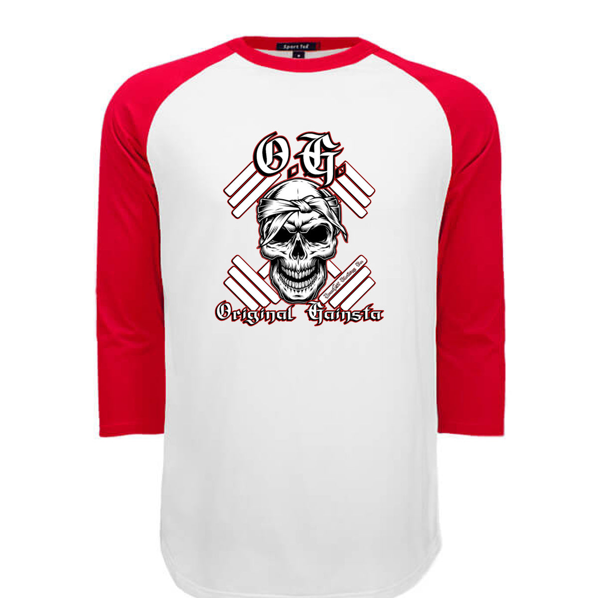 WHITE / RED - FRONT