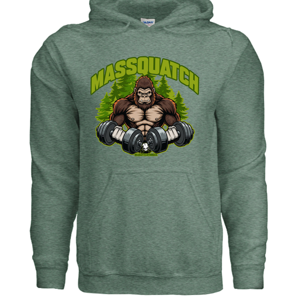 Heather Sport Dark Green - FRONT