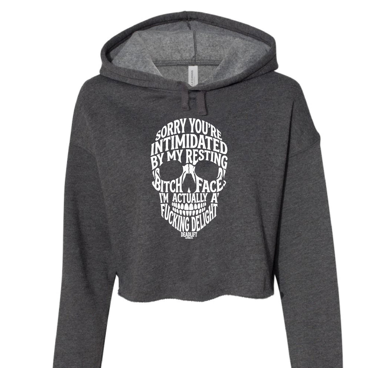 DARK GRY HEATHER - FRONT