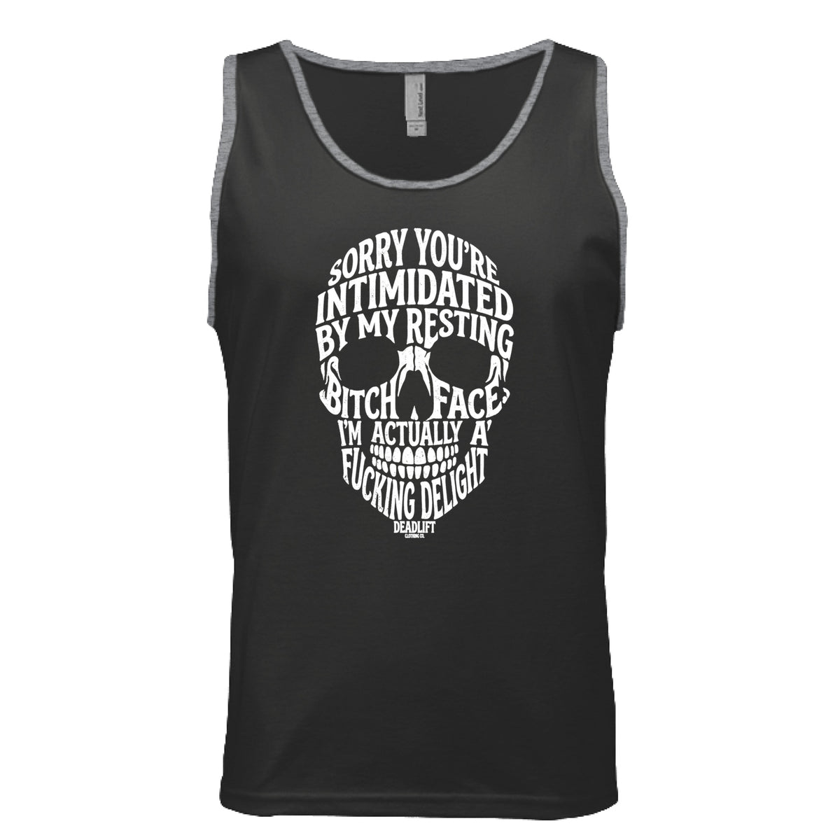 Black/ Heather Grey - FRONT