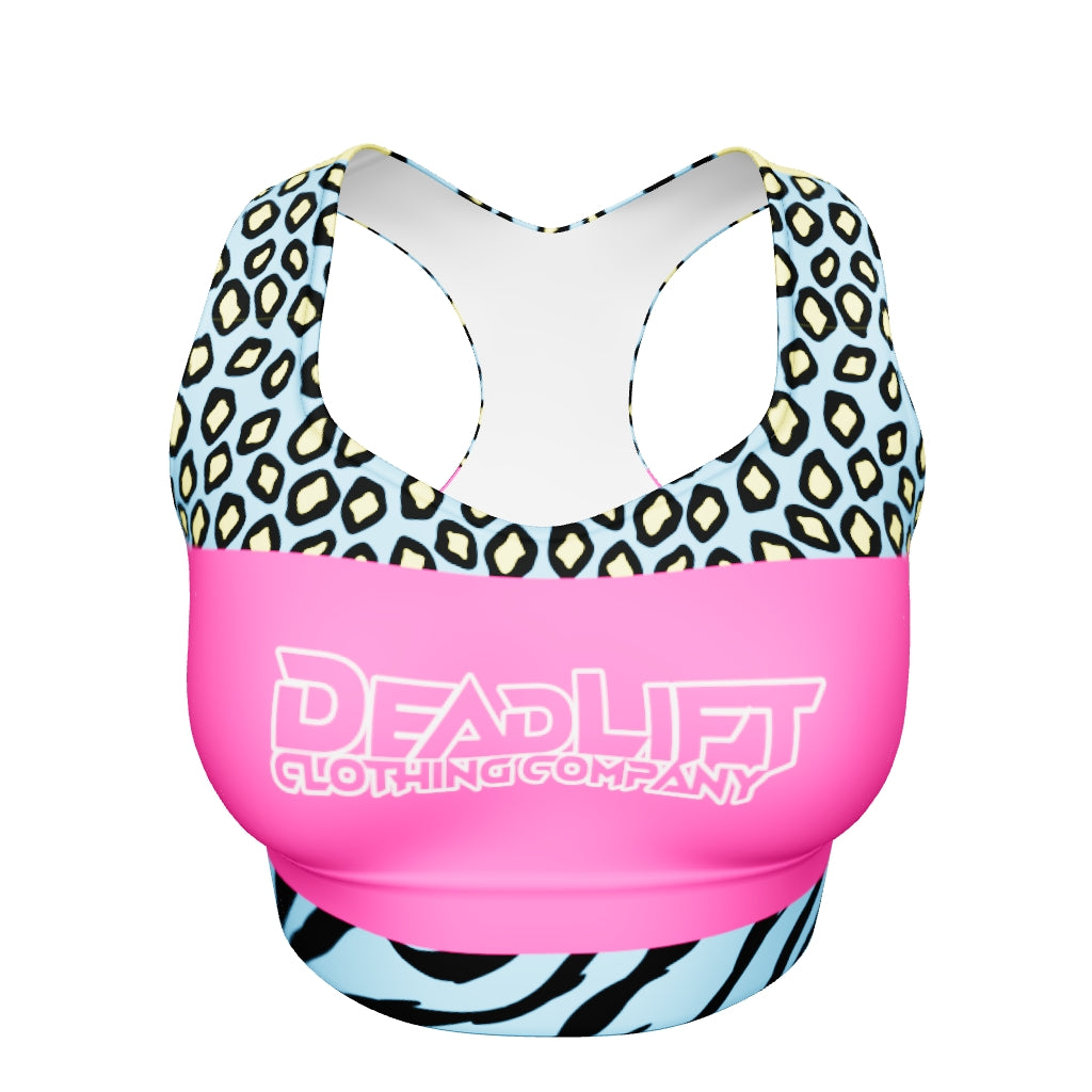 90s Vibes Longline Sports Bra