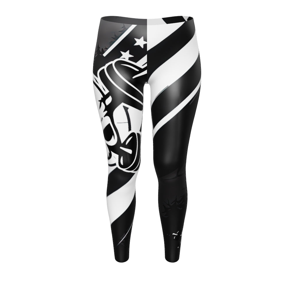 Alternated Black Night Leggings