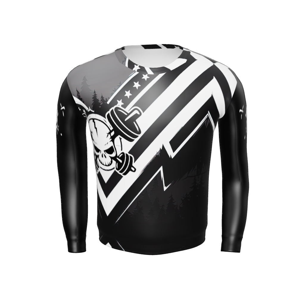 Alternated Black Night Sweatshirt