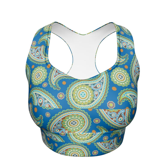 Avocado Longline Sports Bra