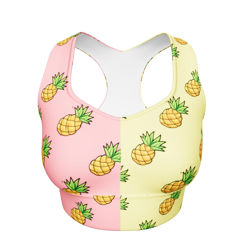 Bikini Bottom Longline Sports Bra