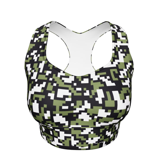 CamStracto Recycled Longline Sports Bra