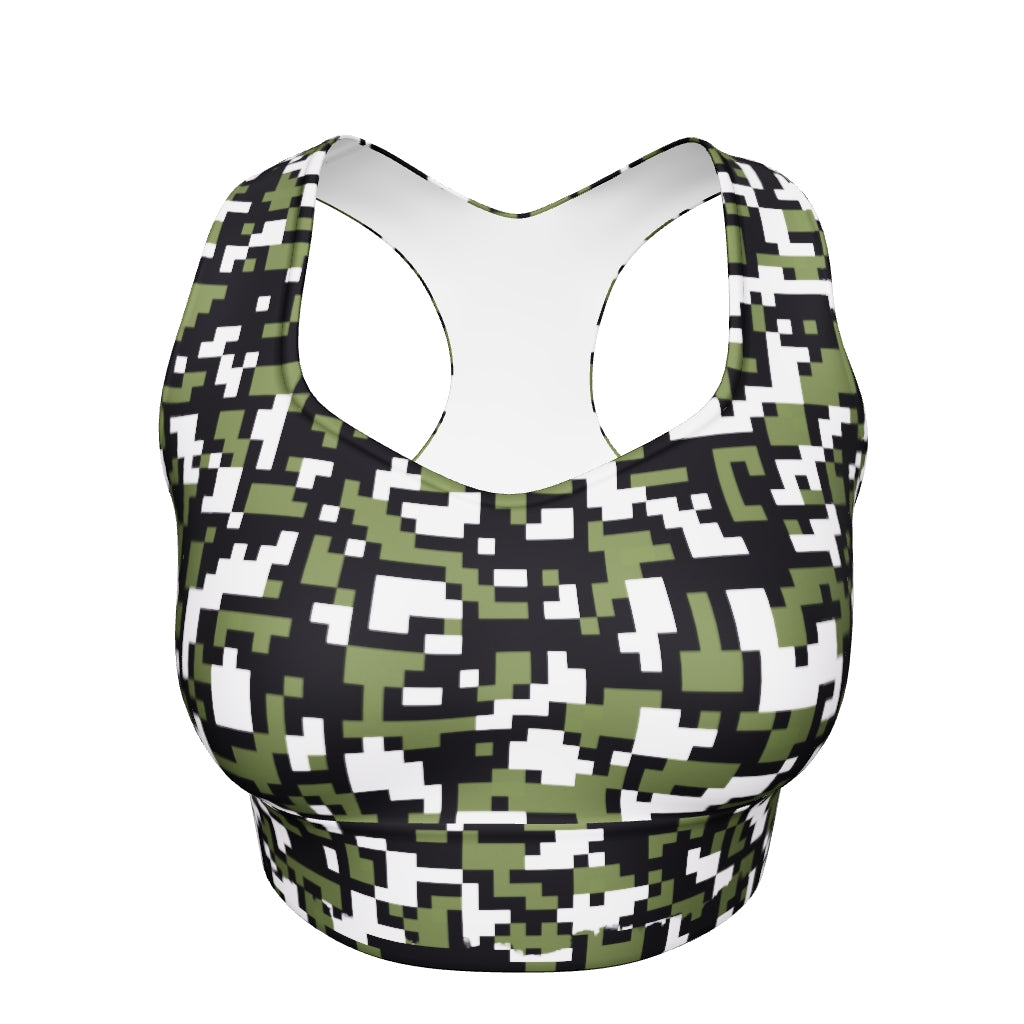CamStracto Recycled Longline Sports Bra