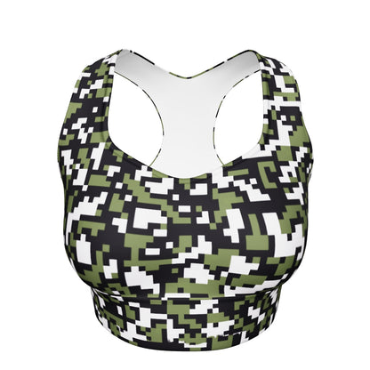CamStracto Recycled Longline Sports Bra
