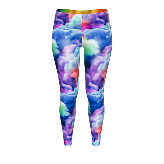 Cotton Candy Cloud Leggings