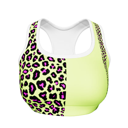 HV Leopard Padded Sports Bra