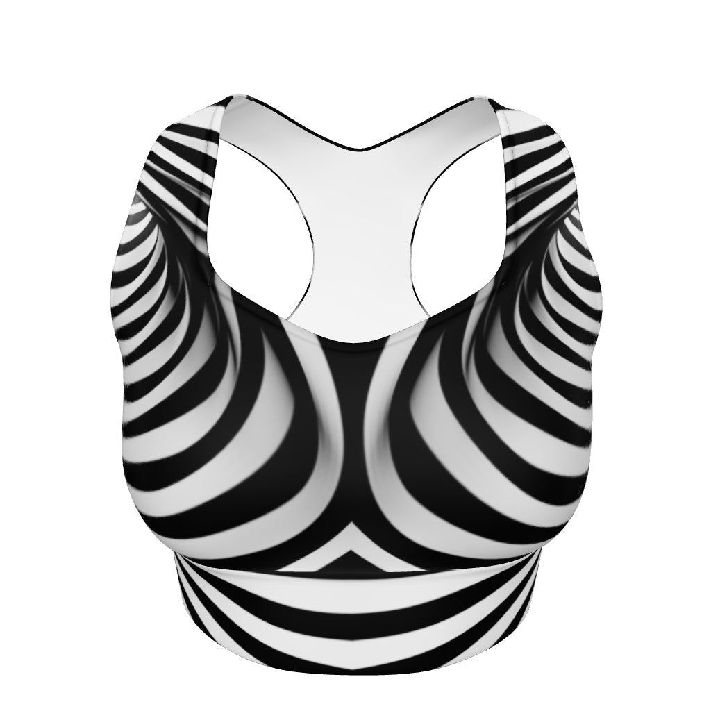 Hypnotized Longline Sports Bra