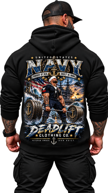 Veteran Iron Series Hoodie NAVY
