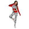 Cruella Sport Set With Backless Top And Leggings