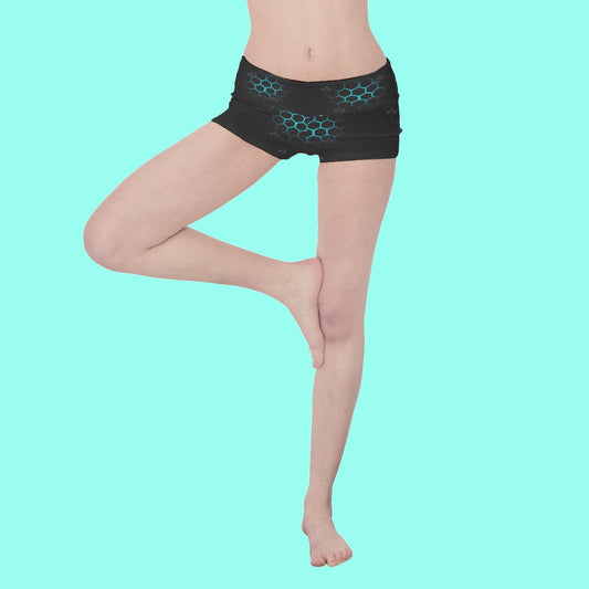 CarbonHex Yoga Shorts