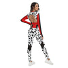 Cruella Sport Set With Backless Top And Leggings
