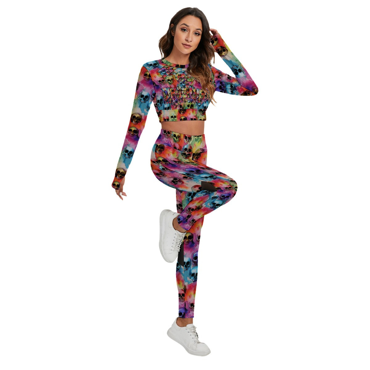 Dead Waters Sport Set With Backless Top And Leggings