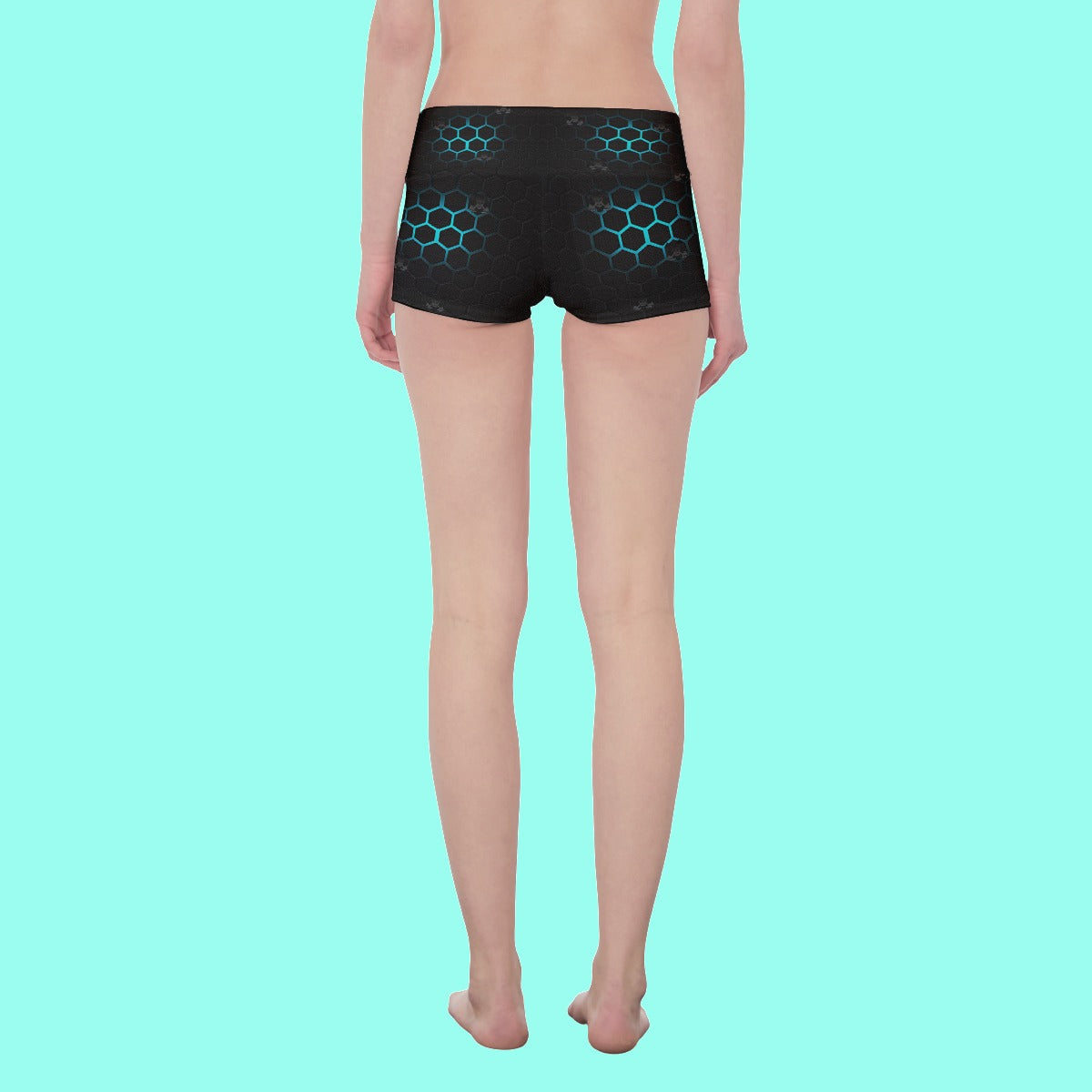 CarbonHex Yoga Shorts