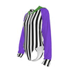 BeetleJuiced Raglan Sleeve Hooded Bodysuit
