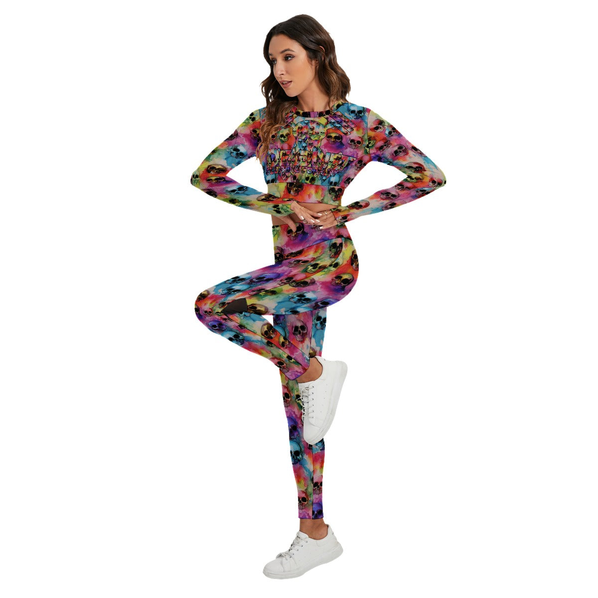 Dead Waters Sport Set With Backless Top And Leggings