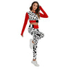 Cruella Sport Set With Backless Top And Leggings