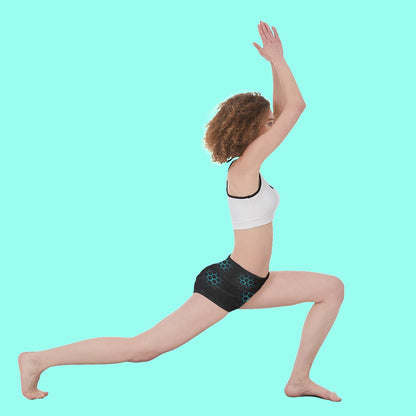 CarbonHex Yoga Shorts