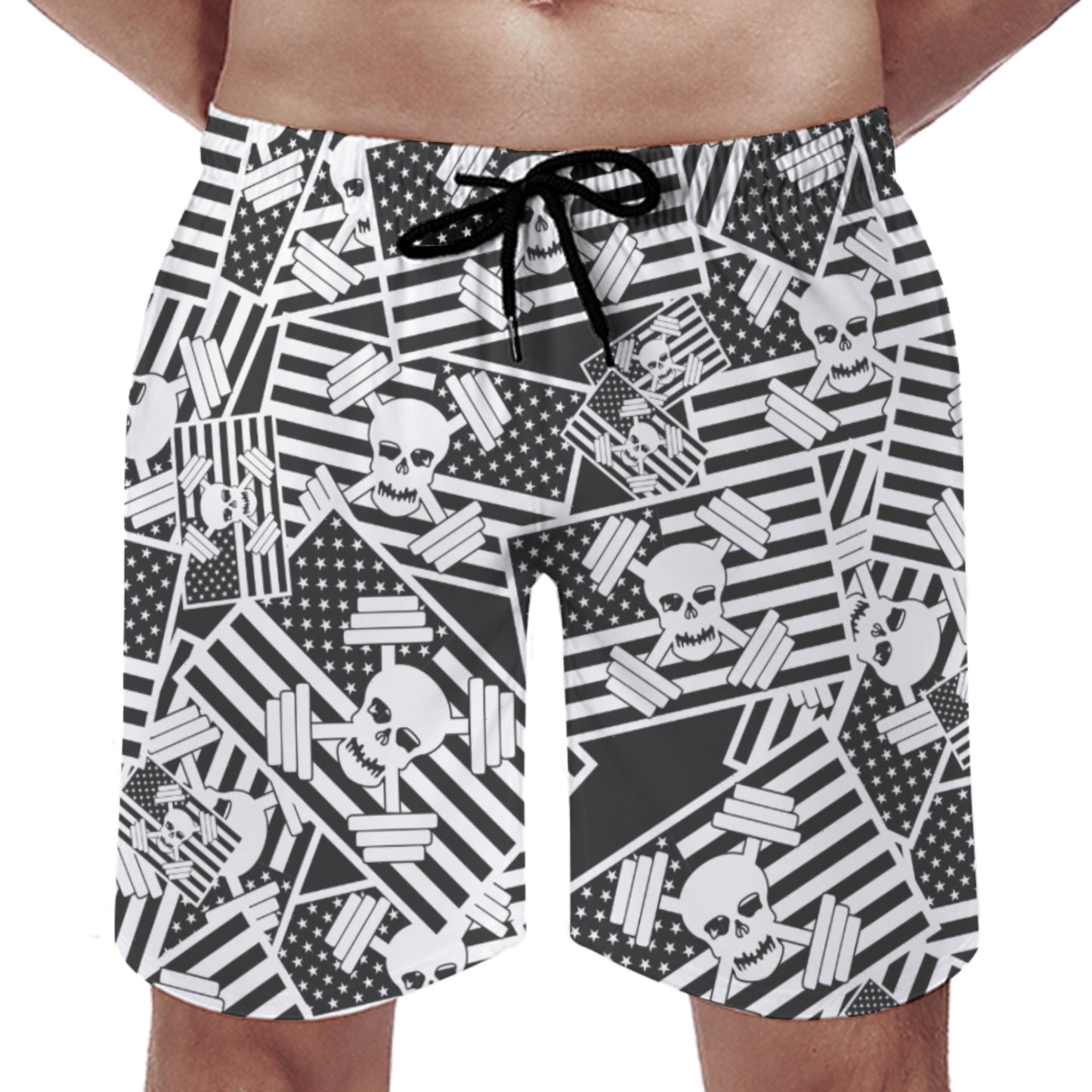American Logo Shorts