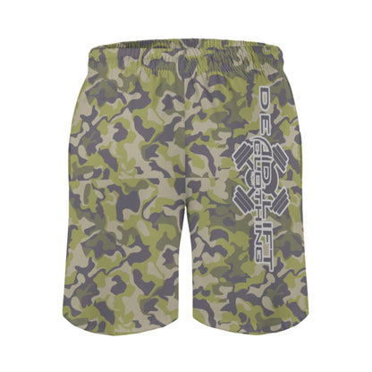 Backslash Camo Shorts