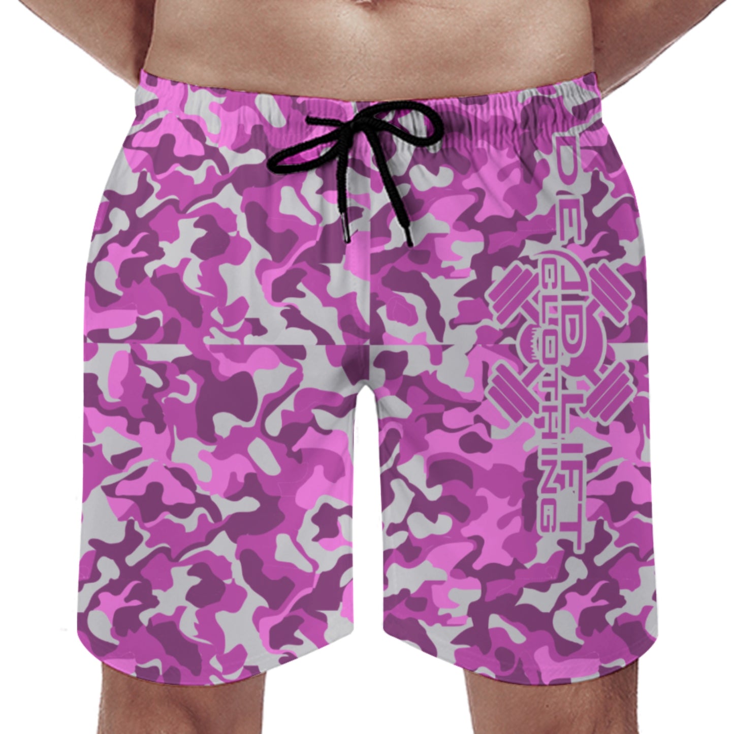 Backslash Pink Shorts