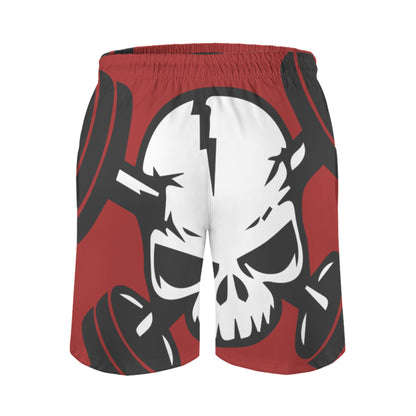 Alternated Red Shorts