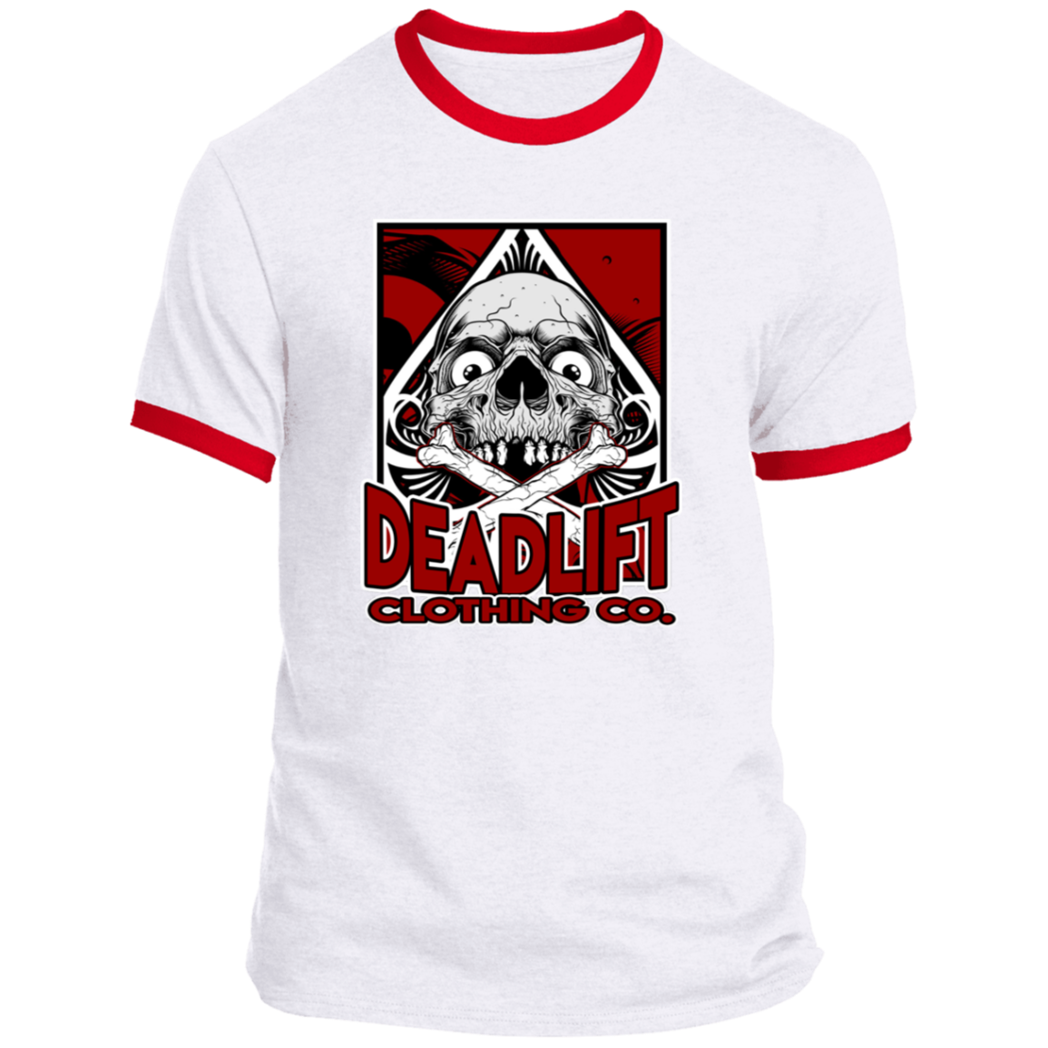 Card Trick Ringer Tee
