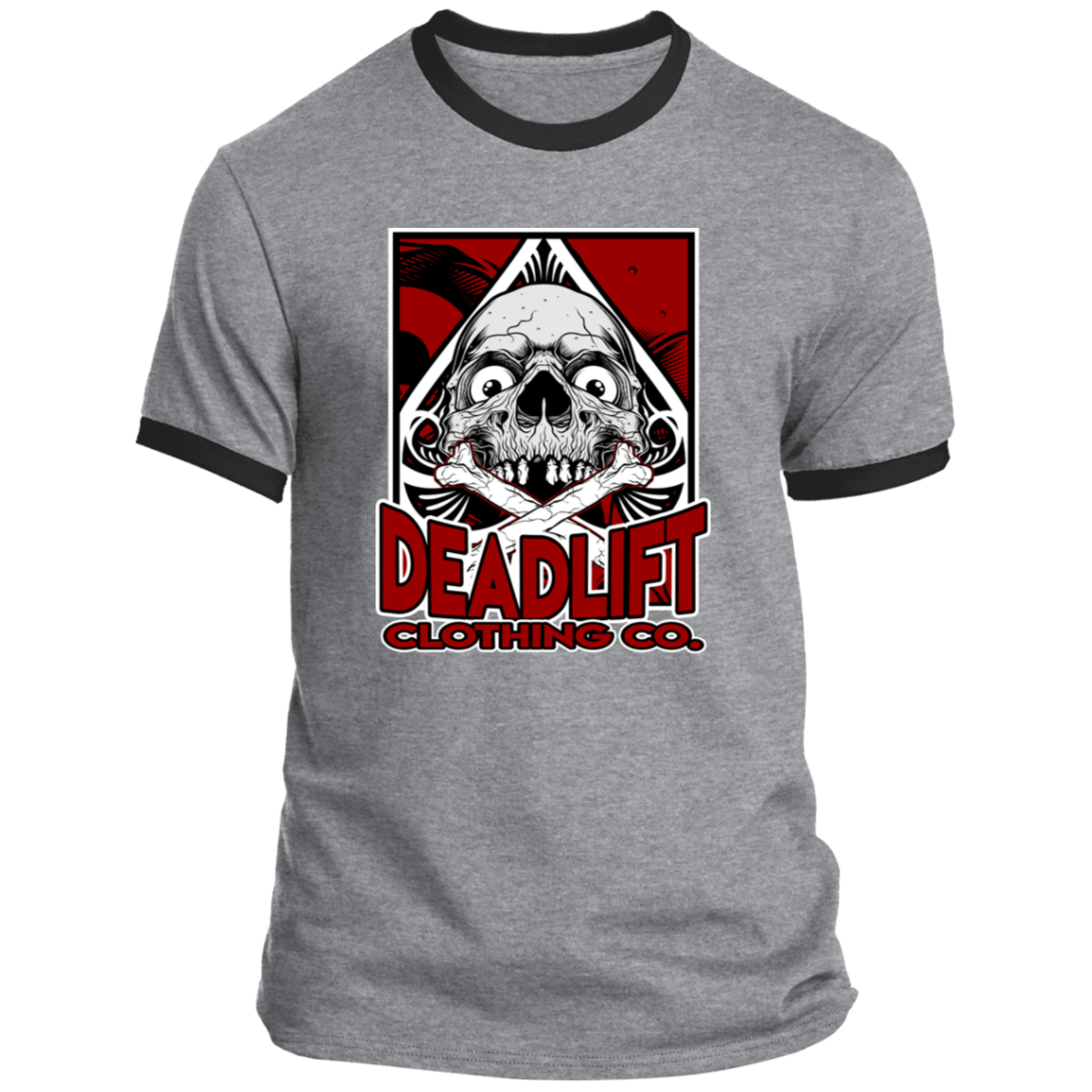 Card Trick Ringer Tee