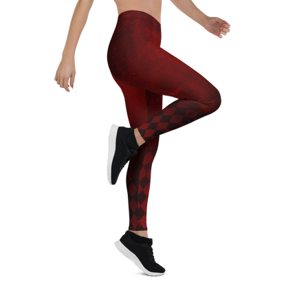 Vampire Checkered Leggings