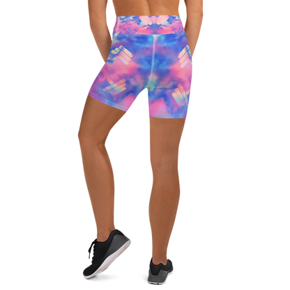 PsychoDelish Yoga Shorts