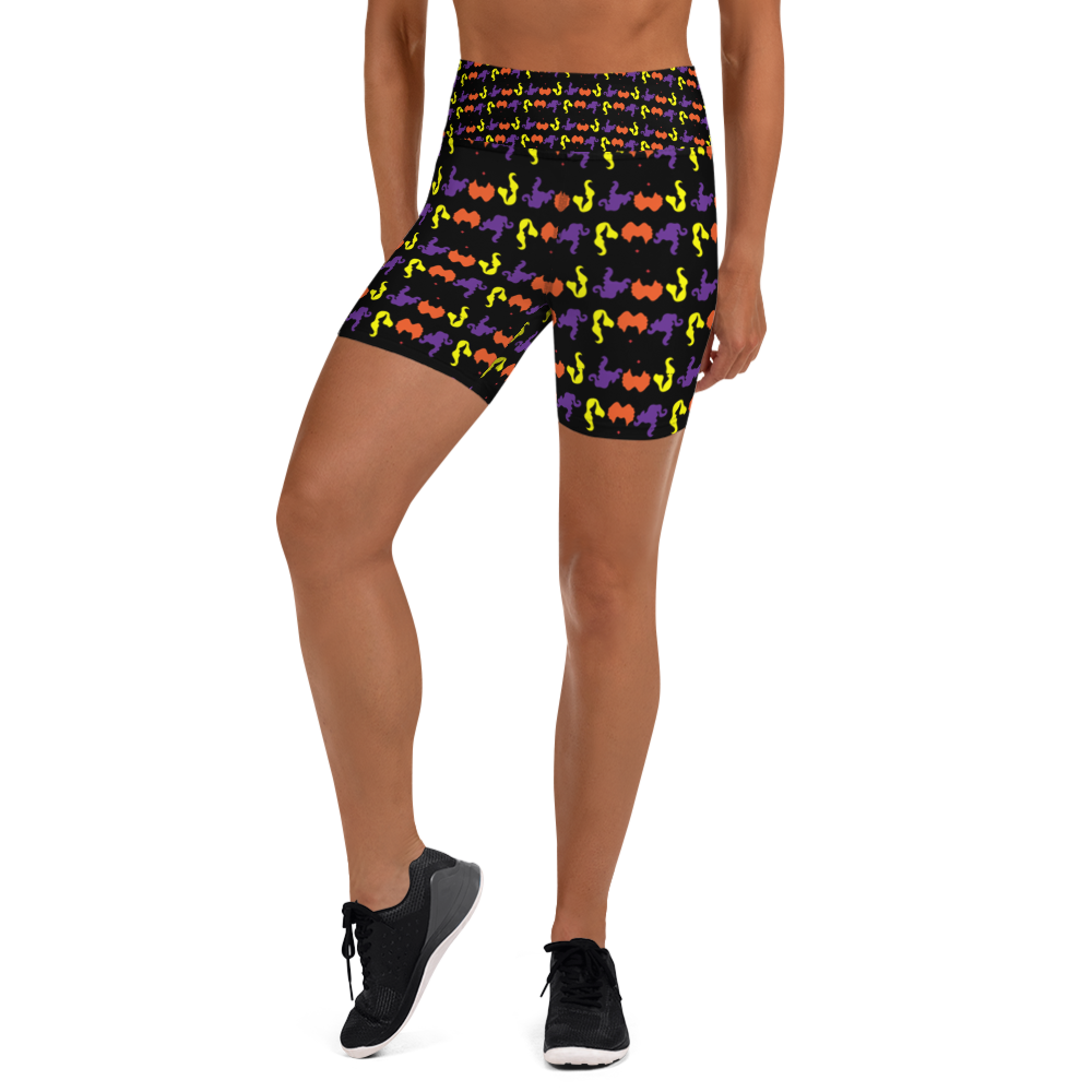 HocusPocus Camo Yoga Shorts