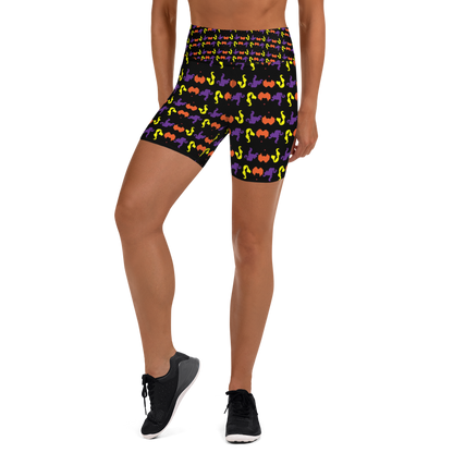 HocusPocus Camo Yoga Shorts