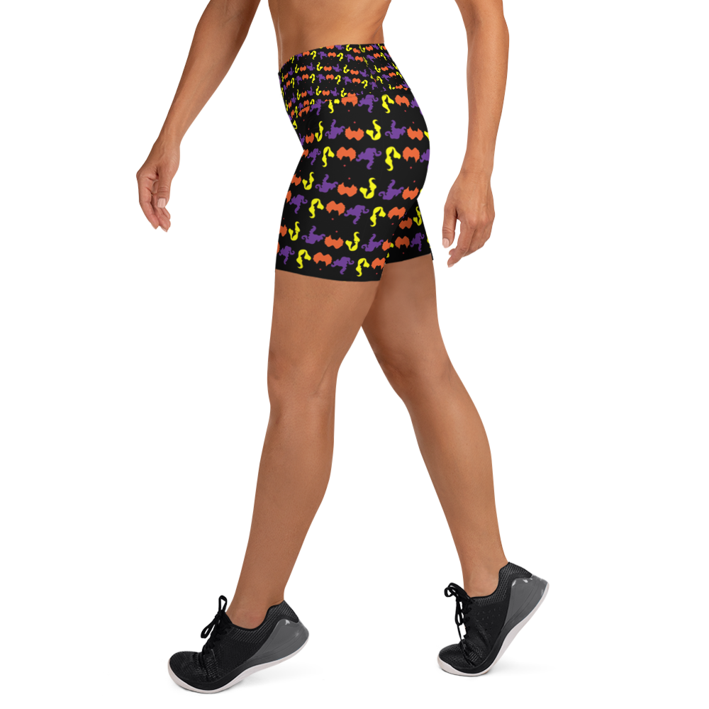 HocusPocus Camo Yoga Shorts